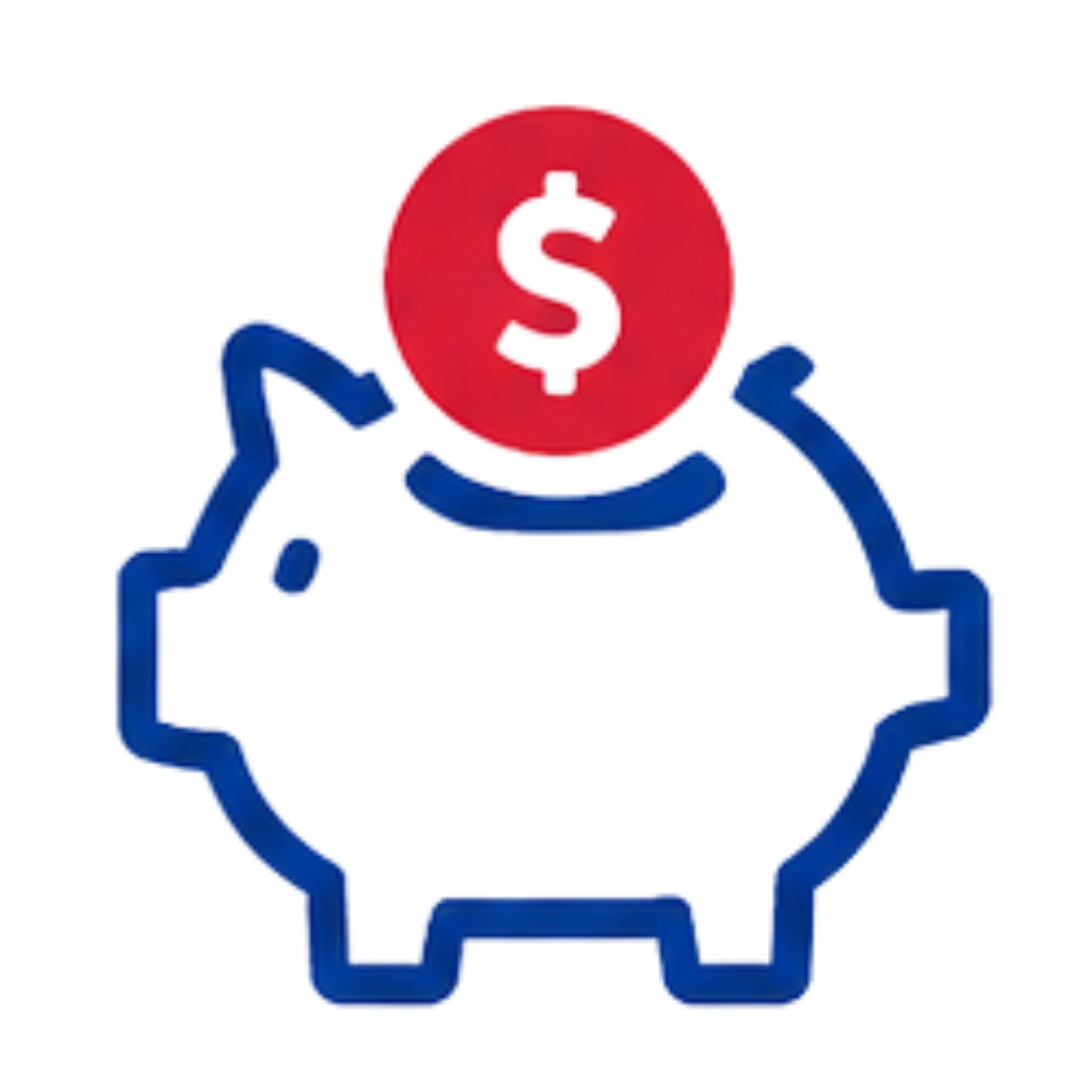 Piggy bank icon