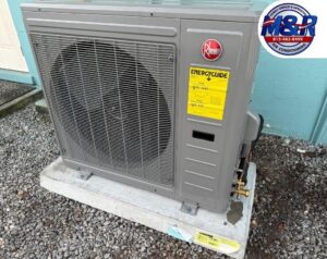 rheem heat pump outdoor unit